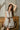 Adalynn Brown & Cream Striped Mini Dress - front
