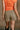 Cassandra Leopard Print Denim Skort - back view