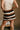 Regina Cream Multi Striped Mini Skirt - back view