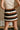 Regina Cream Multi Striped Mini Skirt - back