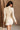 Mae Cream Lace Long Sleeve Mini Dress - back view