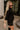 Ember Black Soft Knit Sweater- side view