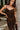 Vanessa Brown Multi Velvet Snake Maxi Dress- close up front view