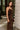 Vanessa Brown Multi Velvet Snake Maxi Dress- frontal side view