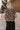 Thea Black & Taupe Leopard Knit Sweater- back view