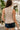 Vera Taupe Ribbed & Ruffle Tank- back view