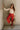Serena Rust Wide Leg Cuffed Pant- full body view