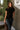 Alora Black Pleated Flare Top- frontal top view