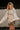 Nyla Natural & Brown Stitch Knit Sweater- frontal side view