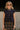Elle Navy Knit Button-Up Vest- front top view