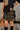 Jade Navy Multi Plaid & Velvet Ties Skort- front view
