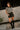 Aliya Heather Grey Knit Short Sleeve Sweater- full body view
