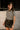 Aliya Heather Grey Knit Short Sleeve Sweater- front top view