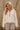 Solana Cream & Taupe Quarter Zip-Up Sweater- front top view