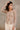 Greta Mocha Waffle Knit Long Sleeve Top - front