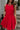 Julia Red Flare Sleeveless Mini Dress - close up front view