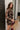 Olivia Brown Mesh & Velvet Floral Mini Dress - sideview
