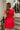 Wren Red Flare Sleeveless Mini Dress - back