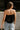 Everly Black Bubble Strapless Bodysuit- back view