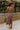 Alice Black & Red Floral Midi Dress- full body back view