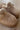 Mia Sugary Natural Shearling Platform Mule-front toe view