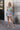 Isla White Multi Tropical Print Mini Dress - full body front view
