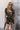 Laguna Black Tropical Printed Romper - front