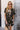 Laguna Black Tropical Printed Romper - front view