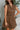 Alexa Brown Denim Belt Mini Dress- close up top view