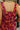 Alexandria Purple Floral Cropped Tank- Close back view