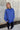 Hadley Royal Blue Mineral Wash Sweatshirt - front view