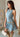 Lizard Thicket Brianna Denim Drop Waist Mini Dress