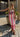 Polly Multi Striped Linen Midi Dress for vacation- front view