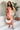 Giana Peach Satin & Lace Midi Dress - front view