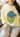 Maisy Yellow Blueberry Graphic Sweater - front view