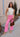 Hadley Pink Wide Leg Pants - front view
