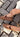 Steve Madden Poppin Brown Raffia Mary Jane Flat - side and top view