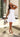 Gia White Flare Strapless Mini Dress - front view