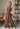 Alessia Brown Wide Leg Halter Neckline Jumpsuit - front view