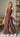 Alessia Brown Wide Leg Halter Neckline Jumpsuit - front view