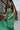 Selah Green Smocked Midi Dress- front view