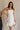 Lucia White Eyelet Strapless Mini Dress- front view