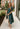 Estella Teal Eyelet Zip Up Midi Dress - front view