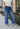 Kancan: Gia Dark Denim 90s Wide Leg Jeans