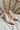 Tiffany Nude Mesh & Patent Pointed Toe Heel- front angle side view