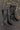 Tessa Black Knee High Boots - flat lay view