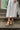 Mia Roxie Natural & Black Sandal Heel - side foot view