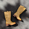 Alaina Banana Tall Boot - flat lay view