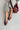 Mia Bali Burgundy Jelly Flats - top down view
