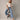 Mica: Daniela Medium Wash Wide Crop Leg Jeans- full body front view